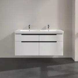 Villeroy & Boch Waschtischunterschrank 4 Auszüge 128,7 x 59 x 44,9 cm Weiß