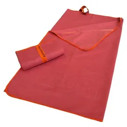 dyckhoff Mikrofaser Sport-Handtuch 80x180cm mit Reißverschluss rosa