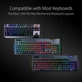 Asus ROG PBT Doubleshot Tastenkappen-Satz