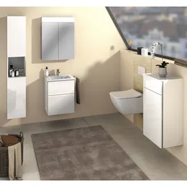 Sanipa 3way Venticello 50 cm, 2 Auszüge mit Griff-Leiste BR32043, Badmöbel,