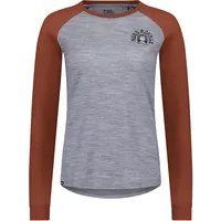 Mons Royale Icon Merino Raglan Long Sleeve Sweatshirt Braun