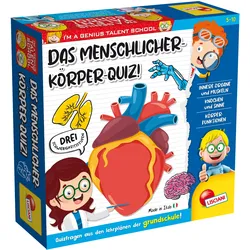 Lisciani DE48915 - Das Menschlicher-Körper-Quiz