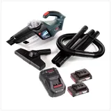 Bosch GAS 18V-1 Akku Staubsauger Handsauger + 2x Akku 2,0Ah + Ladegerät