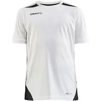 Craft Pro Control Impact Trainingsshirt Kinder 900999 - white/black