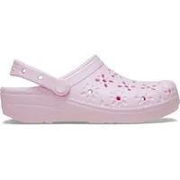 Crocs Classic Floral Cut-Out Clog Rosa 39