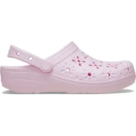 Crocs Classic Floral Cut-Out Clog Rosa 39