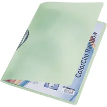 Leitz Schnellhefter ColorClip Rainbow A4 Grün 6 St.