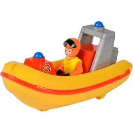 Simba Feuerwehrmann Sam Neptun Boot mit Elvis Figur 19 cm