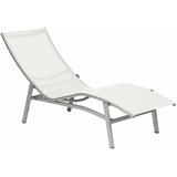 Karasek Sonnenliege Caribic - 09 - silber D65 - weiß