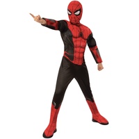 Rubie's Offizielles Luxuskostüm Spider-Man, Marvel, No Way Home, für Kinder, schwarz/rot, Superhelden-Verkleidung, Größe S