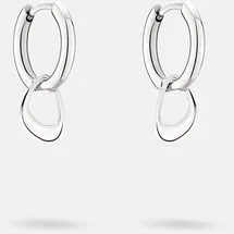 Liebeskind Berlin Creolen The Organic Edelstahl silber 20 unisize