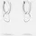 Liebeskind Berlin Creolen The Organic Edelstahl silber 20 unisize