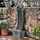 Teamson Home Gartenbrunnen, Schwarz