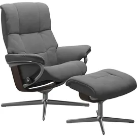 Stressless Stressless® Relaxsessel »Mayfair«, mit Cross Base, Größe S, M & L, Holzakzent Wenge grau