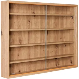 Interlink Inter Link Sammlervitrine Gewürzschrank Hängevitrine Wandregal Collecty - Eiche Artisan Nachbildung