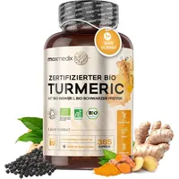 Kurkuma 365 Stoffwechsel Kapseln - Immunsystem - Curcuma Pulver - vegan Turmeric