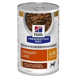 Hill's Prescription Diet c/d Multicare Canine Ragout mit Huhn und zugefügtem Gemüse 12x354g