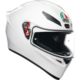 AGV K1 S weiss, Uni Integralhelm weiß unisex, 59