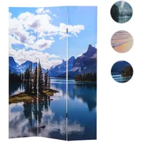 Mendler Foto-Paravent HWC-A83, Raumteiler Trennwand Sichtschutz, MVG-zertifiziert - 180x121cm