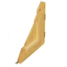 PANTO Nebeneingangstür Holz NET504 98 x 200 cm DIN Links