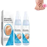 Fußpflege-Spray, Mehrzweck Nagelpilz Spray, Professional Nagelpilz Fußspray, Anti fuß- & Nagelpilz spray, Fußpilz Sprays, für Beschädigte Nägel und Fußpflege (2 Stück)