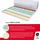 Fdm Topper 140x200 cm Matratzenauflage mit HR-Schaum Höhe 6 cm Latex Schoner H2 H4