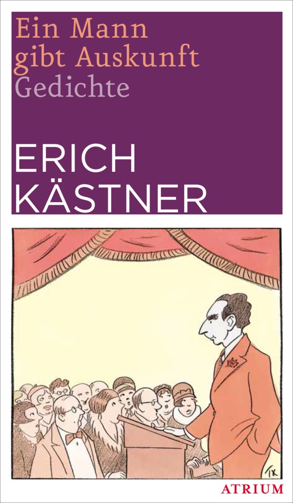 Ein Mann Gibt Auskunft - Erich Kästner  Gebunden