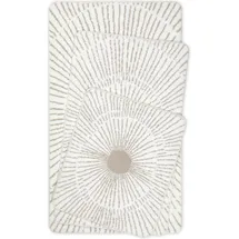 WECON HOME Basics Badteppich Jasbeer Beige 60 x 100 cm