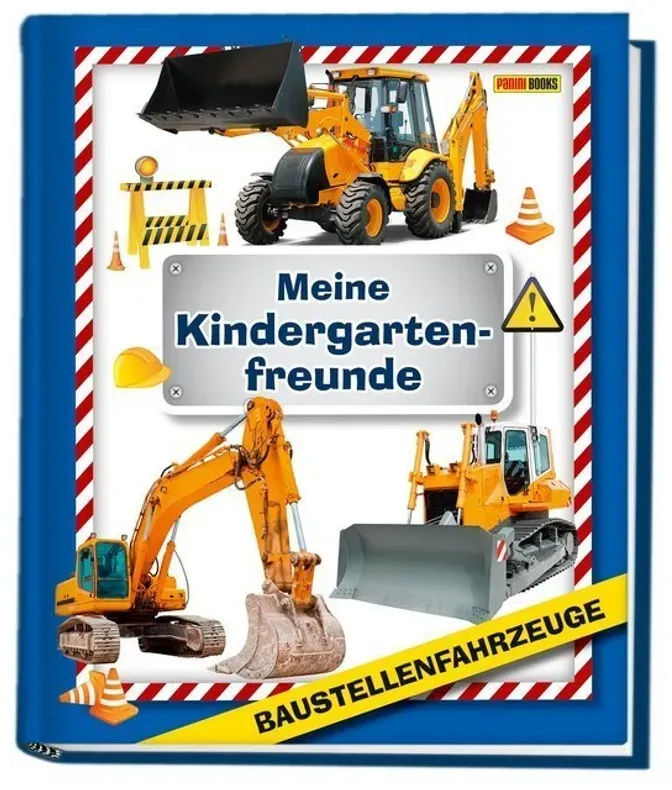 Baustellenfahrzeuge: Meine Kindergartenfreunde - Panini, Gebunden