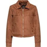 Queen Kerosin Western-Jacke braun S
