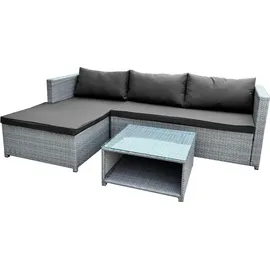 Happy Home Loungeset 3-tlg. Dunkelgrau