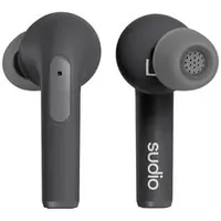 Sudio N2 Pro In Ear Headset Bluetooth® Stereo Schwarz Noise Cancelling Headset, Ladecase, Touch-Ste