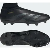 Adidas Predator League Laceless FG Fußballschuh - Core Black / Carbon / Gold Metallic, 39 1/3