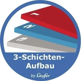 Läufer Durella Soft Schreibunterlage, blau