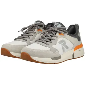 Rieker Slip-Ons Herren Grau/Weiß 43
