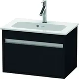 Duravit Ketho Waschtisch-Unterschrank KT642201616 60 x 38,5 cm, Eiche schwarz, 1 Auszug, wandhängend