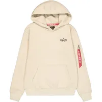 Alpha Industries Signature Bp Kapuzenpullover - Vintage White -