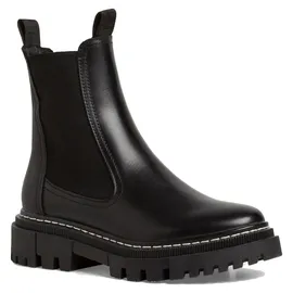 TAMARIS Damen Stiefelette Leder Chelsea Boot cleane Optik Profilsohle 1-25491-41, Größe:37 EU,