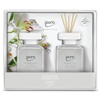 ipuro Raumduft ESSENTIALS white lily blumig 50,0 ml, 2 St.