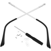 Gogogmee 1 Paar Ersatzbrillenarmbeine Brillenreparaturset Ersatzbrillenbügel Universalbrillenersatzbügel Brillenarmersatz Einzelzahn Metallsatz