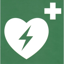 Dönges Hinweisschild AED , 15 x 15 cm