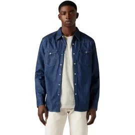 Levi's Barstow Western Standard Langarmhemd Red Cast Rinse Ma S