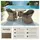 Tectake tectake® Aluminium Rattan Sitzgruppe Zürich 2+1 Natur, Kunststoff, Rechteckig, Gartenmöbel, Gartenmöbel-Sets