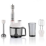 Arzum 1000W Multi Blender Set Stabmixer Pürierstab Handmixer Zerkleinern Weiß