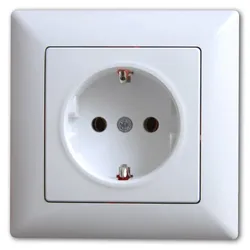 Gunsan 1281100200115, Visage Steckdose Schuko Unterputz Weiss