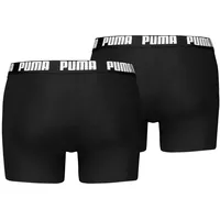 Puma Everyday Basic Boxershorts Schwarz / Weiß L 2er Pack