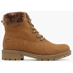 Schnürboots - Damen - cognac - 42