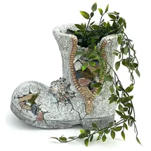 DanDiBo Ambiente Stiefel 32 x 32 x 32 cm Grau