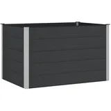 vidaXL Hochbeet 150 x 100 x 91 cm Schwarz