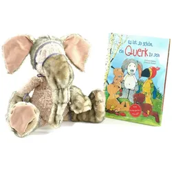Hape Querk »Bogdan« mit Elefanten-Kostüm, Set inkl. Buch